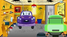 Dessins animés - Camion de pompiers, Voiture de police, Voiture de course | La voiture pour enfants