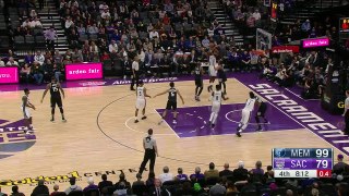 DeMarcus Cousins And-One | Grizzlies vs Kings | December 31, 2016 | 2016-17 NBA