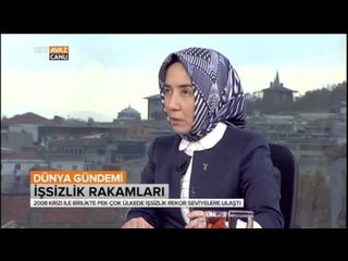 İşsizlik Rakamlarını Değerlendirdik - Dünya Gündemi - TRT Avaz