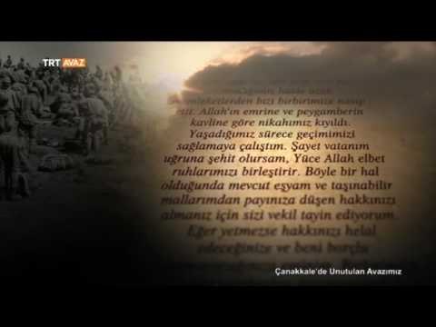 Komutan Mustafa Oğlu Zahid'in Eşine Yazdığı Mektup - Çanakkale'de Unutulan Avazımız - TRT Avaz