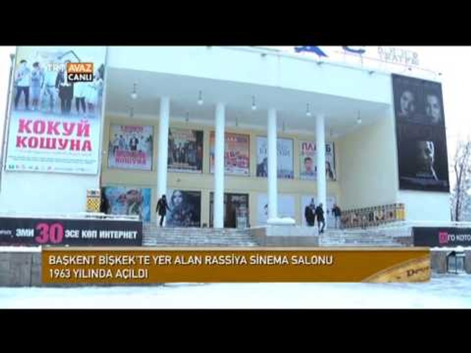 Bişkek'te Sovyet Döneminde Kurulan Sinema Salonu - Devrialem - TRT Avaz