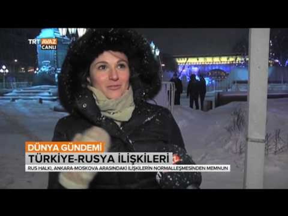 Rus Halkına Türkiye ve Rusya Arasındaki Düzelen İlişkileri Sorduk - Dünya Gündemi - TRT Avaz