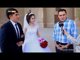 Gelin ve Damadın Türkistan'da Yesevi Türbesini Ziyareti Âdeti - TRT Avaz