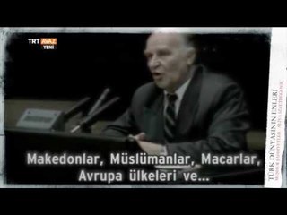 Alija İzetbegović'in Konuşması  - Türk Dünyasının Enleri - TRT Avaz