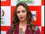 Esha Deol roots for Eco-Friendly Ganesh Lods