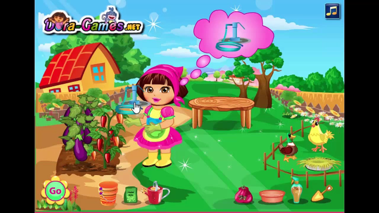 Dora the explorer Game Movie - Play Dora At The Farm - Dora the Explorer