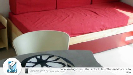 Location logement étudiant - Lille - Studéa Montebello
