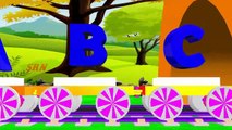 ABCD Train With Head Popular Nursery Rhymes Collection | 3D Animated Nursery Rhymes For Kids