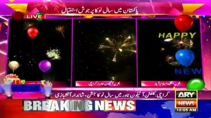 Pakistan welcomes new year with celebrations