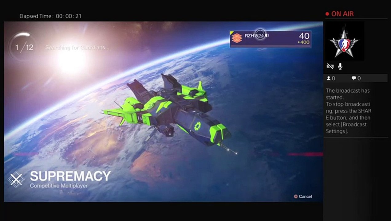 RZH1524's Live PS4 Broadcast