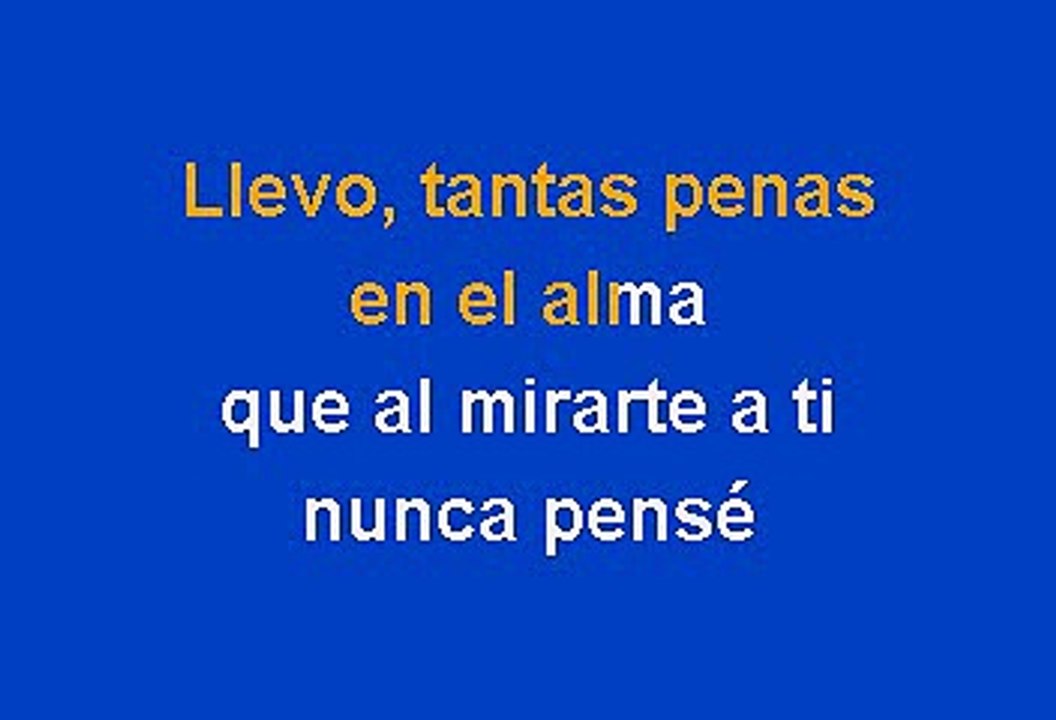 Emilio Galvez - Consentida (Karaoke)