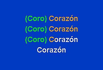 Emmanuel - Corazon de melao (Karaoke)