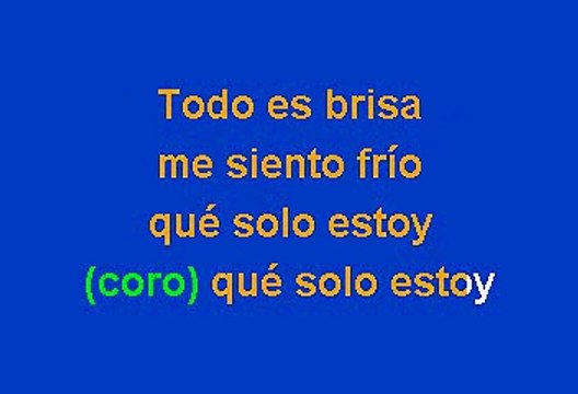 Enrique Iglesias - Solo Me Importas Tu (Karaoke)