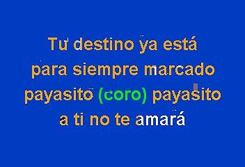 Enrique Guzmán - Payasito (Karaoke)