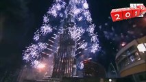 Burj Khalifa Dubai New Year Fire Works Show 2017