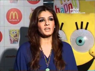 Raveena Tandon at the McDonald's & Nickelodeon Channel Press Meet
