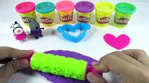 DIY How to Make Play Doh Rainbow Ice Cream with Peppa Pig - Learn Colors and Creative for Kids #2