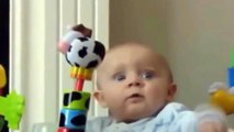 COMEDY VIDEOS _ FUNNU BABIES - The child is frightened and laughs-ZTxxU2GO7Tk