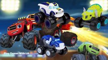 Blaze And The Monster Machines Finger Family - Nursery Rhymes Lyrics Kids Songs