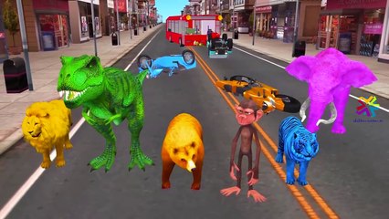 Funny Dinosaur Elephant Lion Goes To Jail | Animals Arrested Prank Fail Compilation Police Gorilla