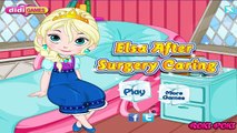 ELSA FROZEN BEBE CUIDADOS TRAS LA OPERACION! - BABY ELSA FROZEN SURGERY CARING DOCTOR!