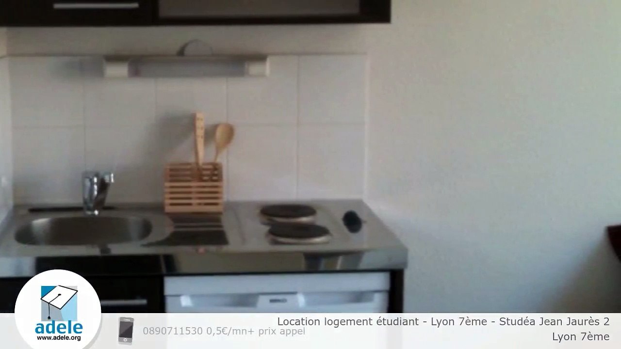 Location logement étudiant Lyon 7ème Studéa Jean Jaurès 2 Vidéo