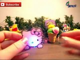 Play Doh Christmas Surprise ice cream eggs-Hello Kitty,Frozen,Cars,Disney Princess,Dinosaur egg