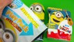 Minions Party! Opening Minions Surprise Blind Box Blind Bags Kinder Egg Toys!