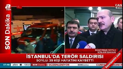 Süleyman Soylu'dan 'Ortaköy saldırısı ' açıklaması