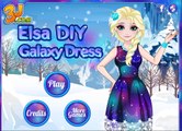 Disney Frozen Elsa Dressup Games: Elsa DIY Galaxy Dress - Kids Games in HD new