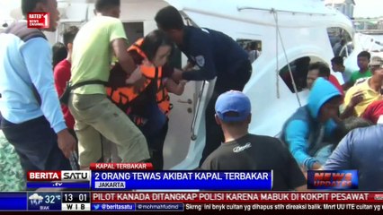 Kapal Wisata Terbakar, 5 Orang Tewas