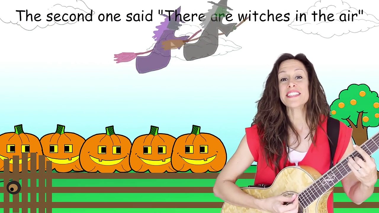 5 Little Pumpkins Sitting on a Gate Childrens Song | Halloween Lyrics ...