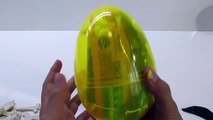 Yellow M&M Play Doh Surprise Egg Opening! Candy, Toys, Star Wars and More!!!