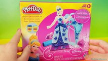 new ★ Play-Doh Design-a-Dress Fashion Kit Featuring Disney Princess Cinderella MsDisneyReviews