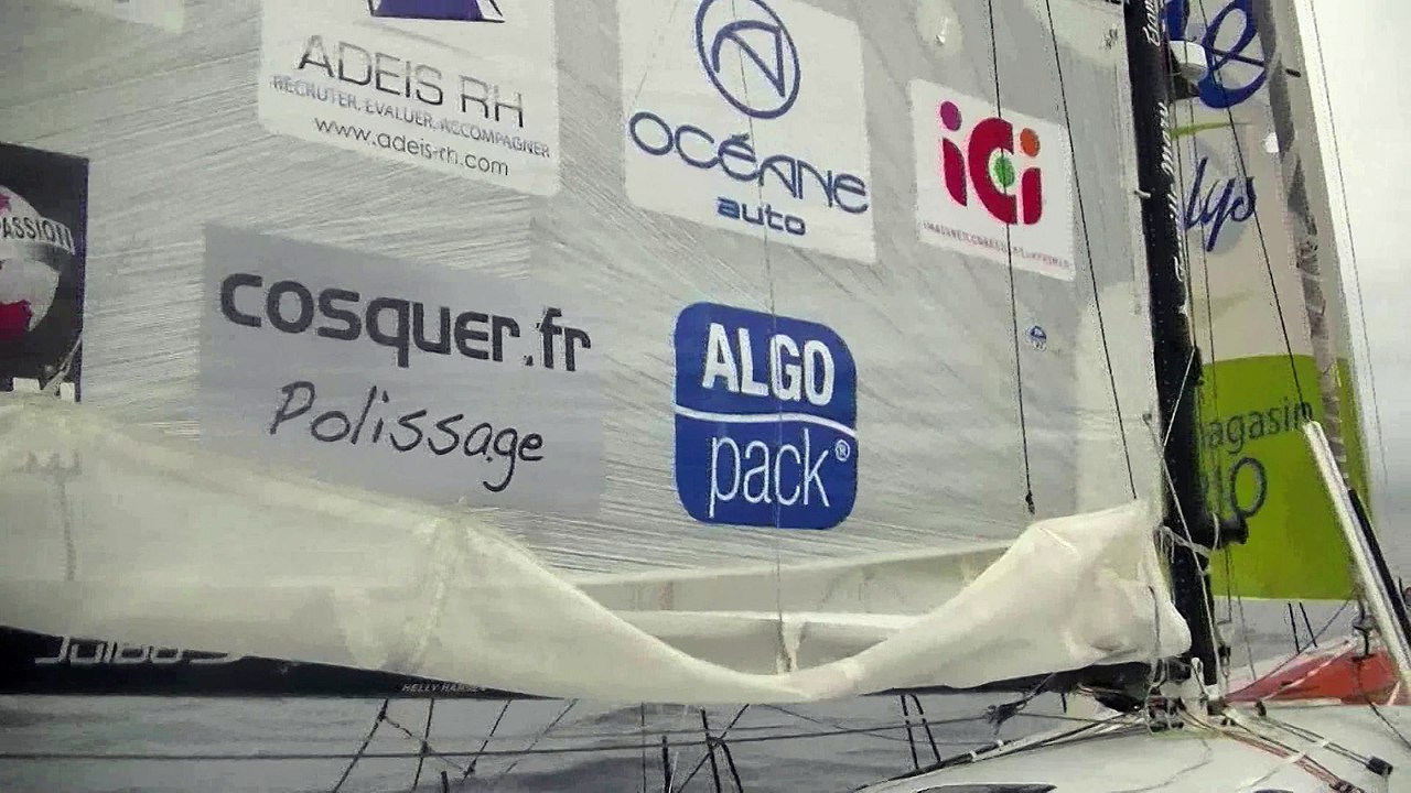 J56 : Noël sous la tempête, St Sylvestre dans la pétole pour Romain Attanasio / Vendée Globe