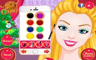 Barbies Elfie Selfie - Christmas Makeup & Dress Up Game For Girls