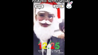 161223 SNOW app Stars' CHRISTMAS & Hello 2017 (BTS)