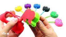 Play-doh Lollipop Bears Colorful with Animal Cookies Cutters – Learn colors for Kids Fun & Creative