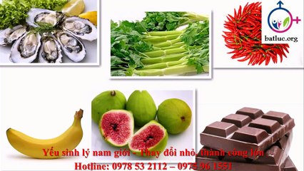 Tăng cường sinh lý nam với 9 loại thực phẩm