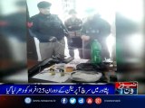 Two terrorists among 25 arrested in Peshawar’s Faqirabad