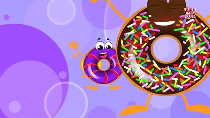 Five Little Donuts | Five Little Series | Original Rhymes By Kids Baby Club