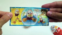 3 Surprise Eggs Kinder Joy Monsters University Kinder Surprise Egg