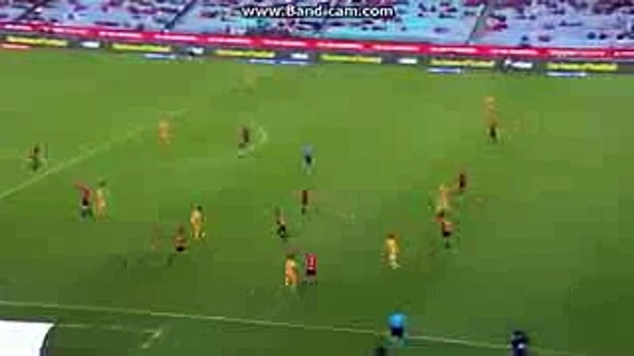 Western Sydney Wanderers vs Perth Glory 0-1  Adam Taggart Goal A-League  01-01-2016