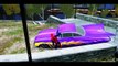 Lightning McQueen Dinoco in Trouble w/ Spiderman - Disney Pixar Cars Cartoon Songs for Kids