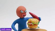 Spider Man Pirates Pranks in Hungry Scene animation play doh #1