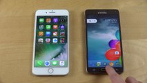 iPhone 7 Plus vs. Samsung Galaxy Note 4 Android 7.1 ROM Which Is Faster-