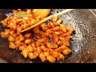 "손님이 많아지더라도 최고의 닭강정만을 만들겠습니다."