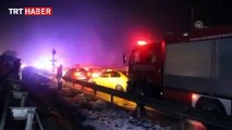 Sakarya'da zincirleme trafik kazası