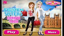 Frozen Sisters Europe Tour - Frozen Video Games For Girls