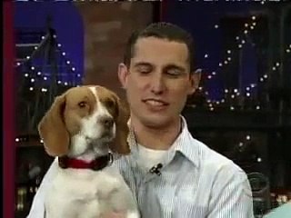 Ce chien est un véritable comédien... Mort de rire!